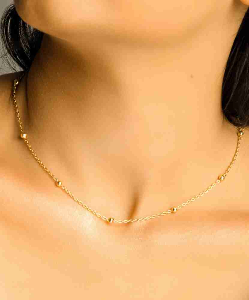 Simple gold chain for girl with price online