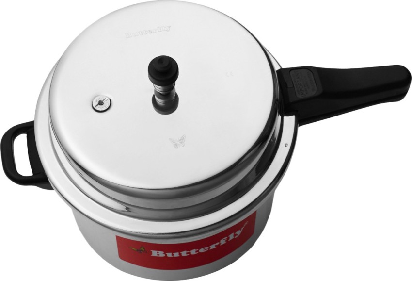 Butterfly standard aluminium online pressure cooker 10 litre