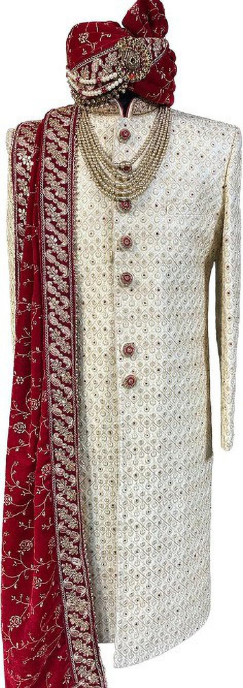 Bridegroom sherwani best sale