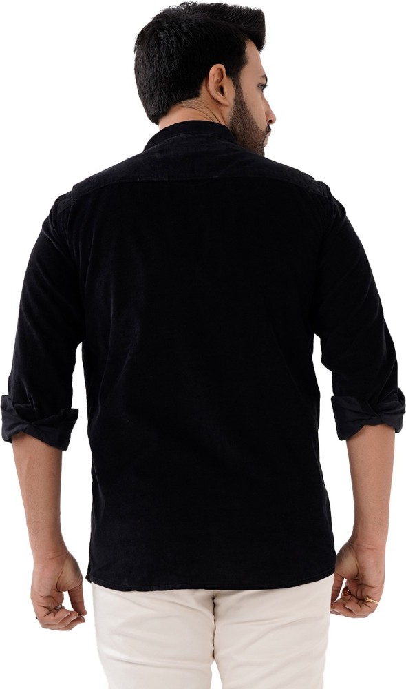 straight t-shirt man black in cotton - COURRÈGES - d — 2