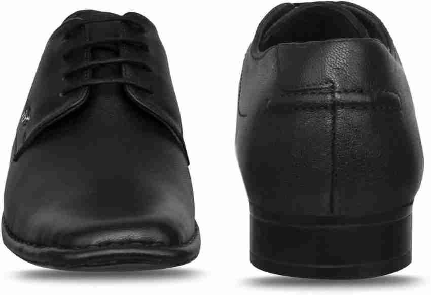 Id textured sale derby formal shoes