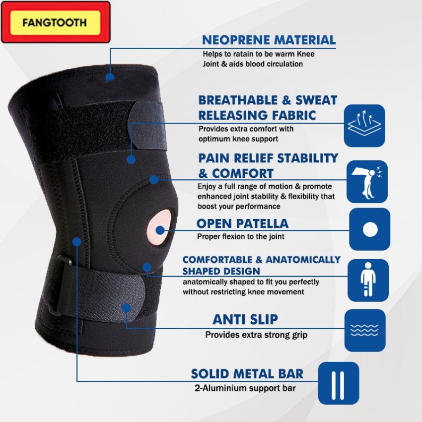Tynor™ Compression Knee Sleeve for Running CrossFit, Arthritis Gym Workout  Sport 