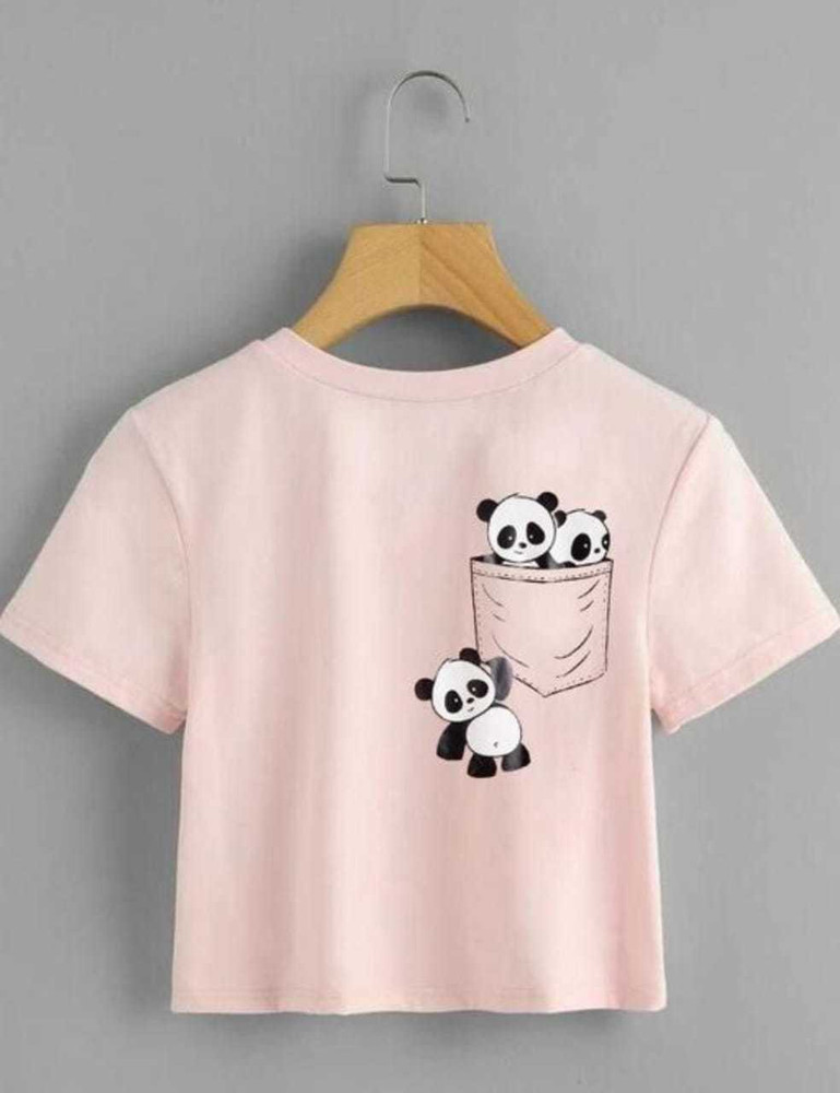 Panda t shirt women's india online