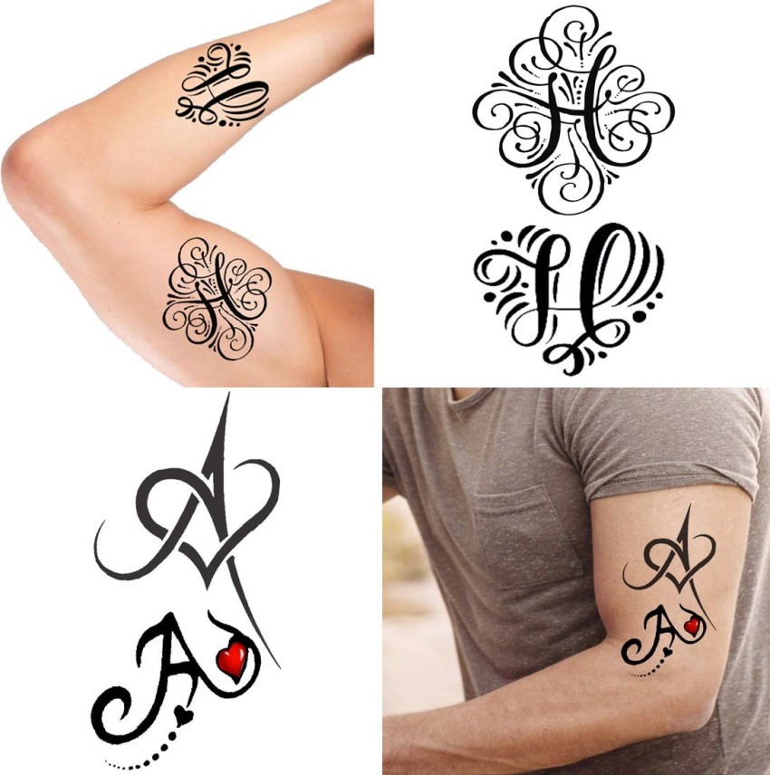 50 Amazing H Letter Tattoo Designs and Ideas  Body Art Guru
