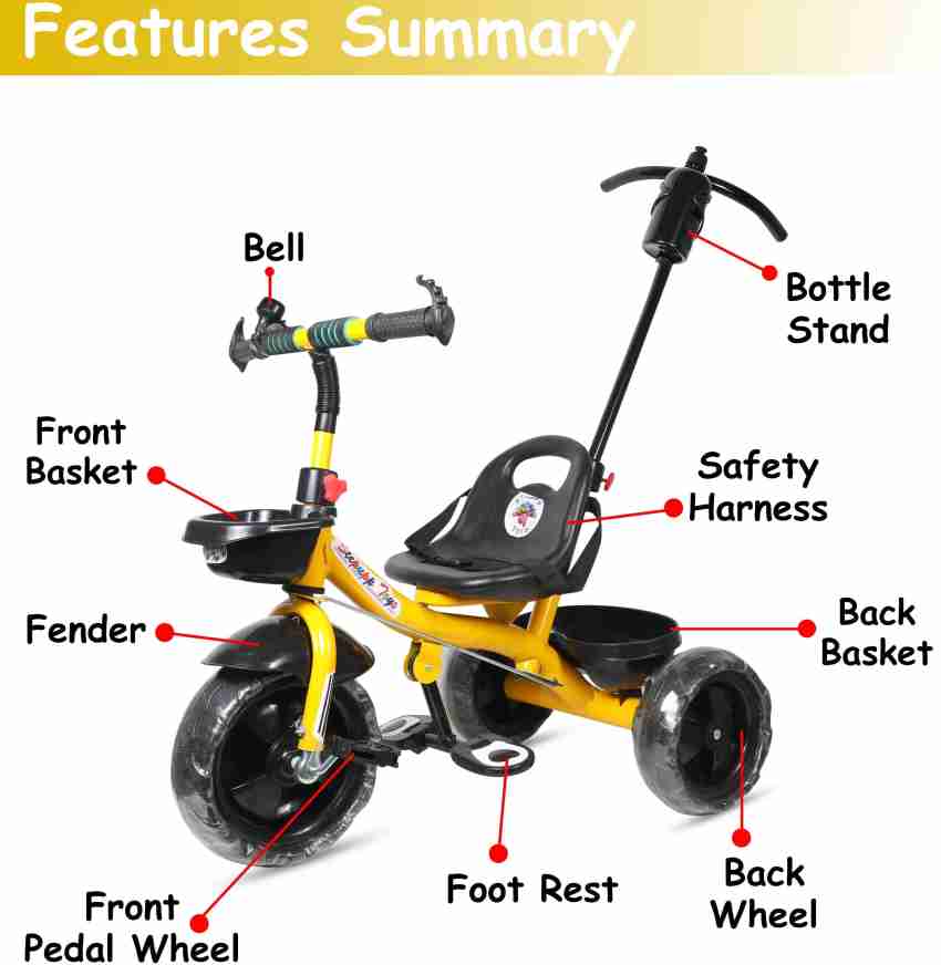 Three wheel bicycle online parts