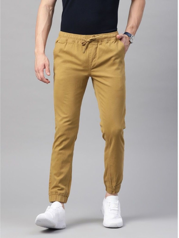 Hubberholme Slim Fit Men Cream Trousers  Buy Hubberholme Slim Fit Men  Cream Trousers Online at Best Prices in India  Flipkartcom
