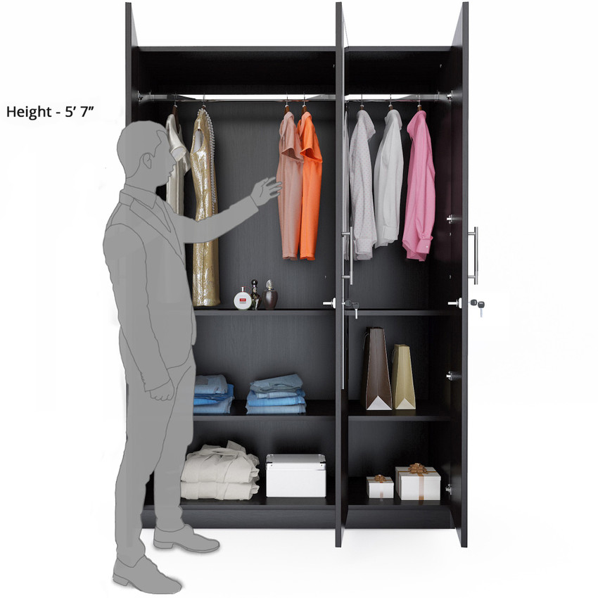 Zuari standalone outlet 4 door wardrobe