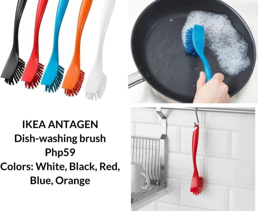 IKEA ANTAGEN Dish brush, assorted colors 3 Pack!