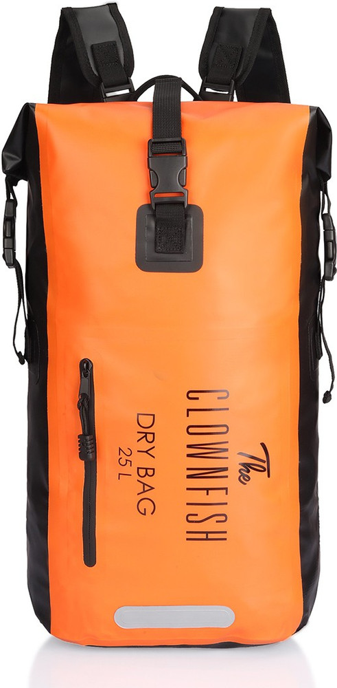 Orange waterproof backpack 2025