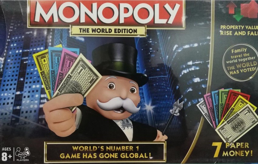 Monopoly Board Game, Family Board Game for 2 to 6 Players