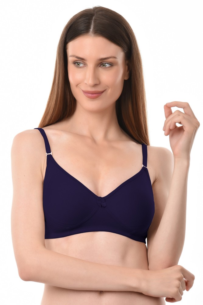 Buy Vanila Lingerie Womens Cotton Front Open Bra - B Cup Size Bra-  Seamless, Comfortable, and Supportive - Made with Interlock Cloth and  Hosiery Fabric Cloth Pack of 3 Online In India