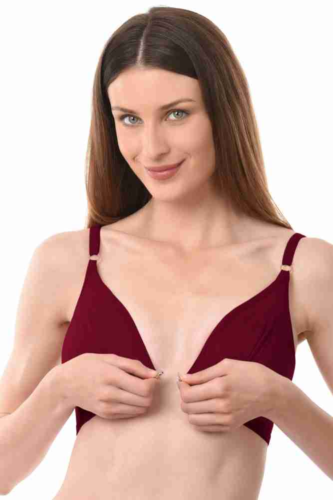 Buy Vanila Seamless Cotton Bra for Women Lingerie- B Cup Size