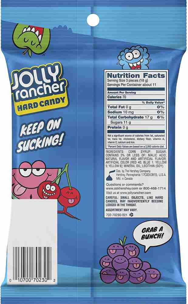 Jolly Rancher Hard Candy Assorted 198g