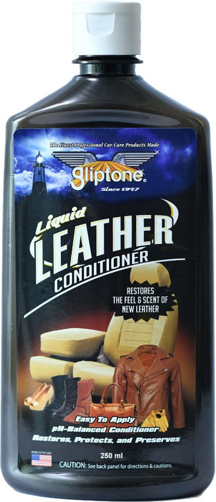 Gliptone Leather Conditioner liquid for Car Home Office Protect