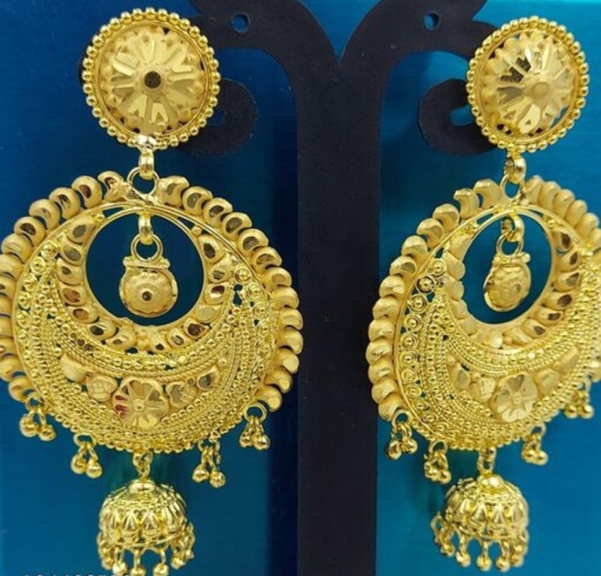 Discover 84+ gold earrings bijli design super hot - 3tdesign.edu.vn
