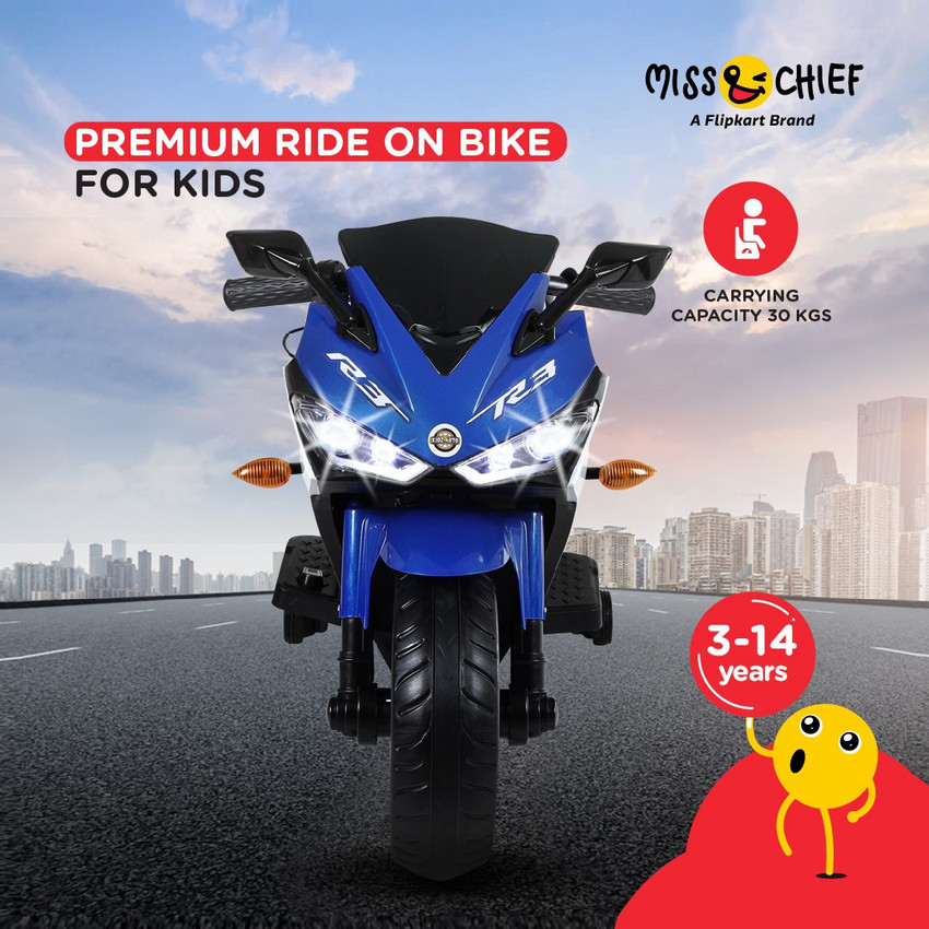Miss Chief by Flipkart Electric Bike Rideons Wagons Battery Operated Ride On