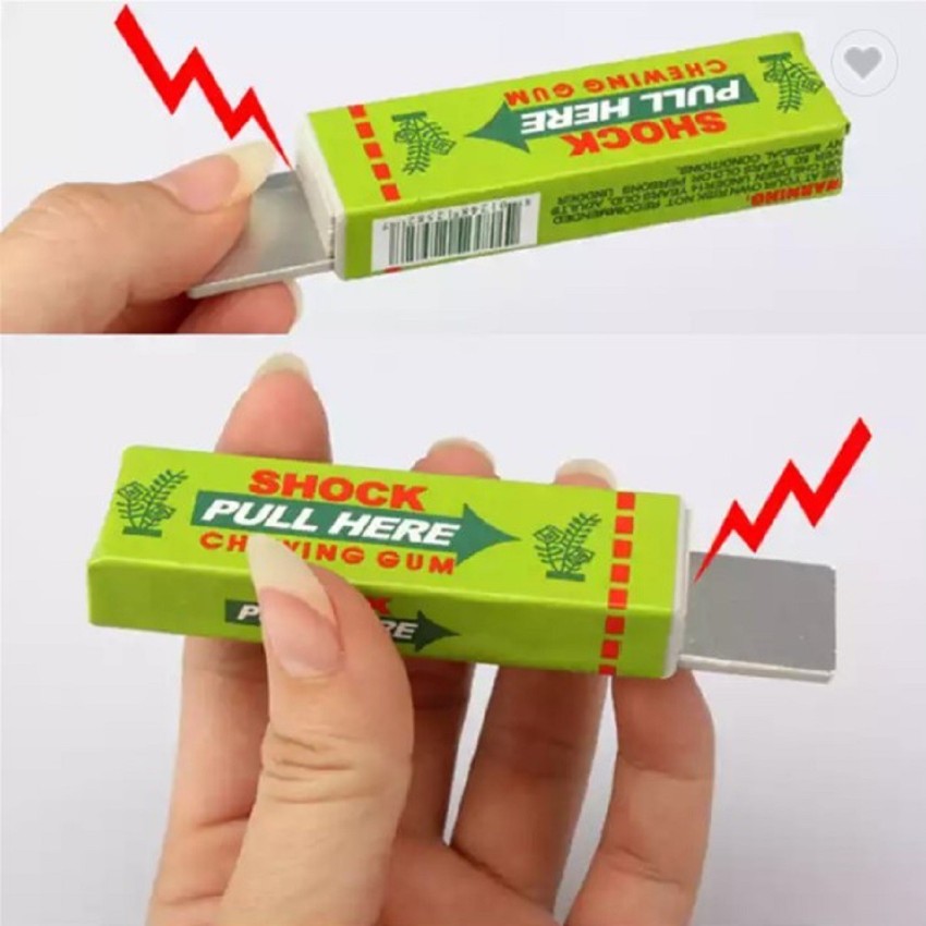 Muren Funny Prank Toys Just Touch Shock Harmless Chewing Gum