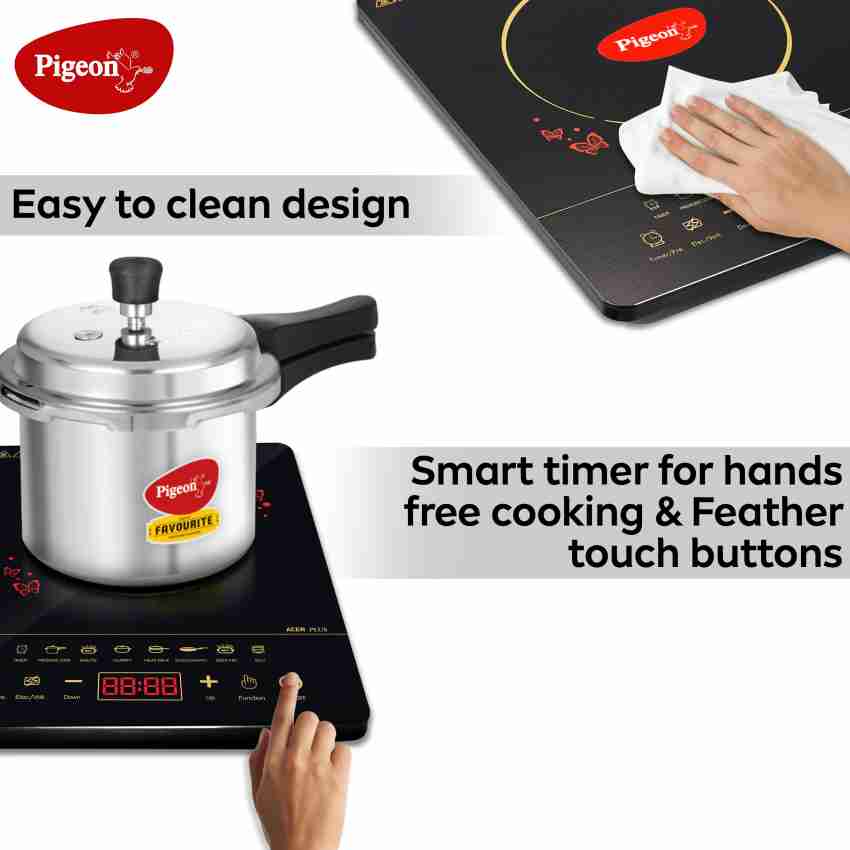 Induction hob 2024 pressure cooker