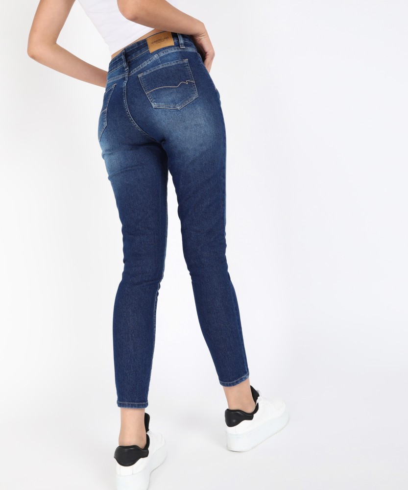 NUMERO UNO Super Skinny Women Dark Blue Jeans - Buy NUMERO UNO