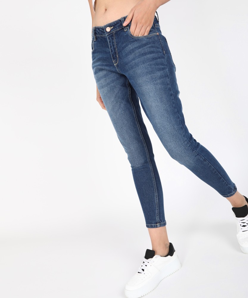 NUMERO UNO Super Skinny Women Dark Blue Jeans - Buy NUMERO UNO