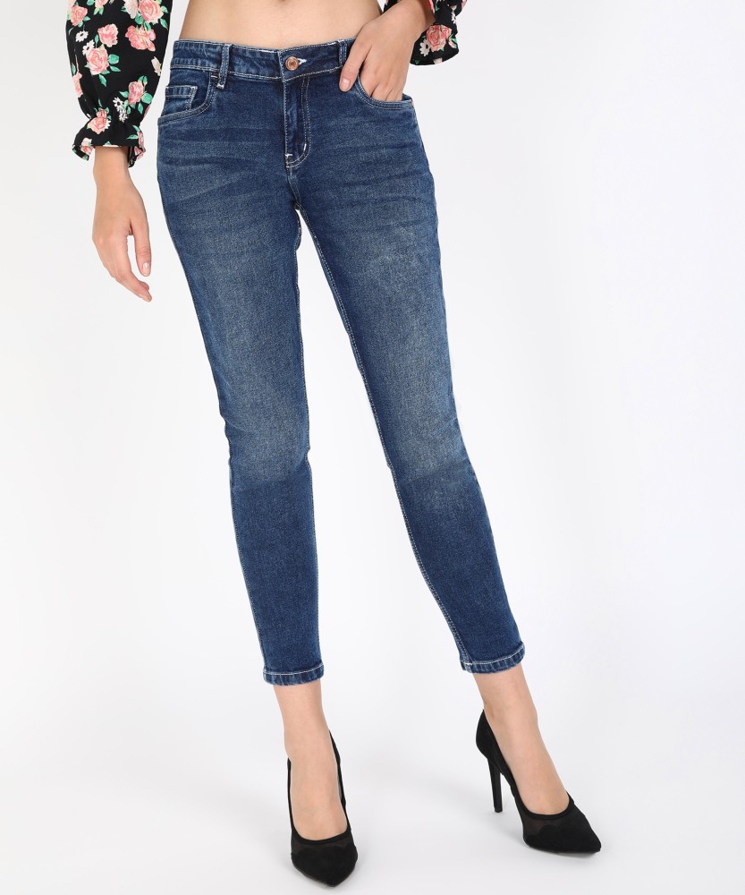 NUMERO UNO Super Skinny Women Dark Blue Jeans - Buy NUMERO UNO