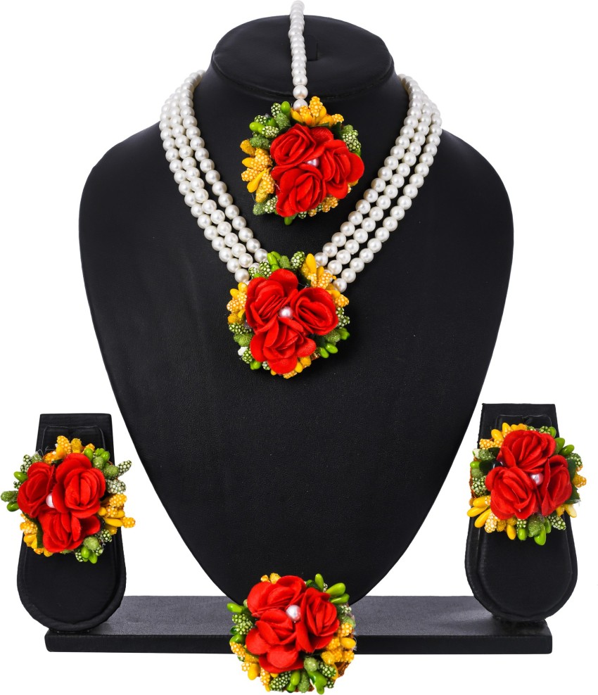 Flower jewellery online flipkart sale