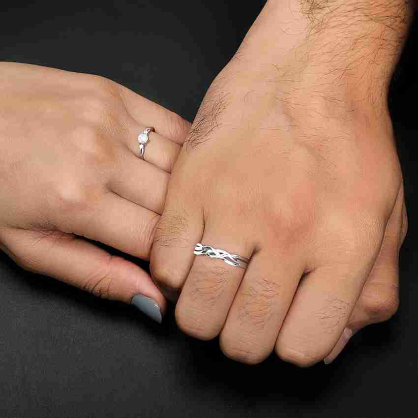 Husband and wife ring sets hotsell