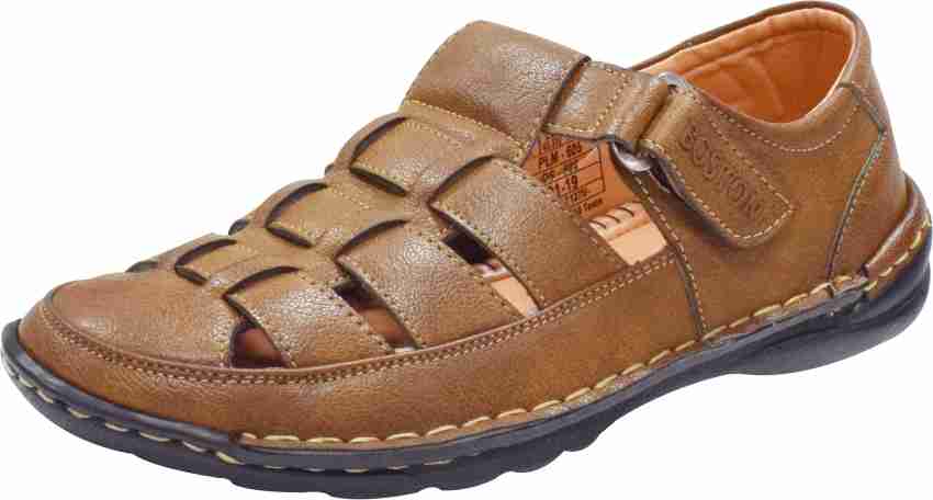 Boston Men Tan Sandals Buy Boston Men Tan Sandals Online at Best