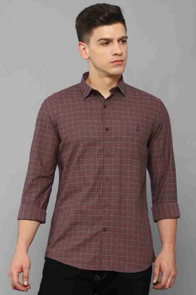 Louis Philippe T-Shirts, Louis Philippe Maroon T-shirt for Men at  Louisphilippe.com