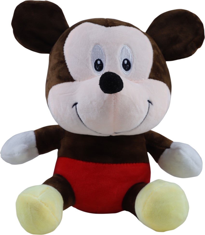 brown mickey mouse stuffed animal