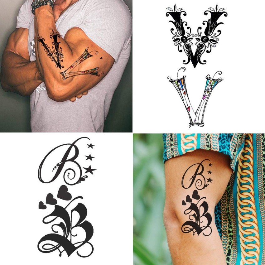 V Letter Tattoo Designs 20 Trending Options In 2023