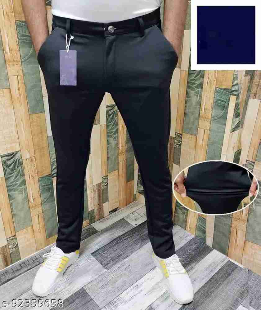 MIX BLEND FABRIC 18 COLOURS Men Black Formal Pant, Slim Fit at Rs 290 in  Ahmedabad
