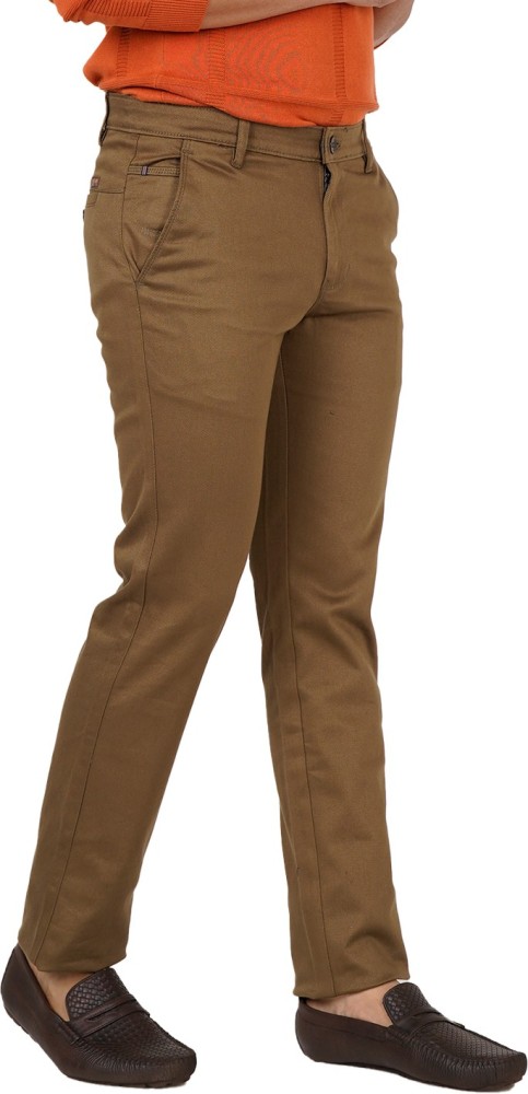Dcot by Donear Mens Grey Cotton Trousers
