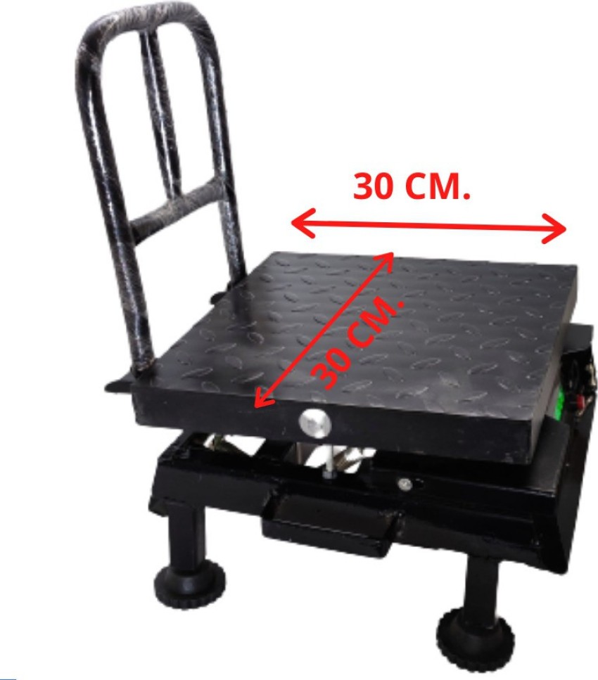 Metis Electronic Weighing Scale, Capacity 100 Kg, Black 