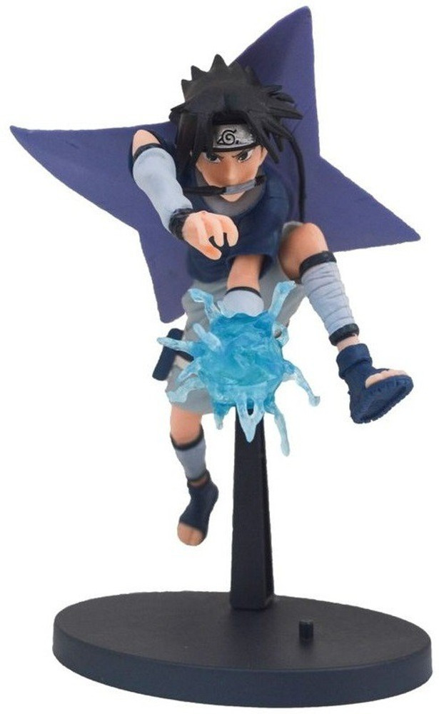 Trunkin Sasuke Uchiha Shuriken Chidori Attacking Mode Stance Action Figure  - Sasuke Uchiha Shuriken Chidori Attacking Mode Stance Action Figure . Buy  Shuriken Chidori Attacking toys in India. shop for Trunkin products
