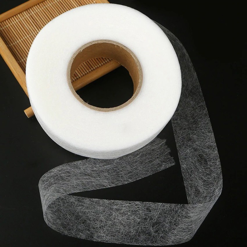 2pcs Double-sided Interlining Adhesive Fabric Clothes Iron On Tape  Interlining