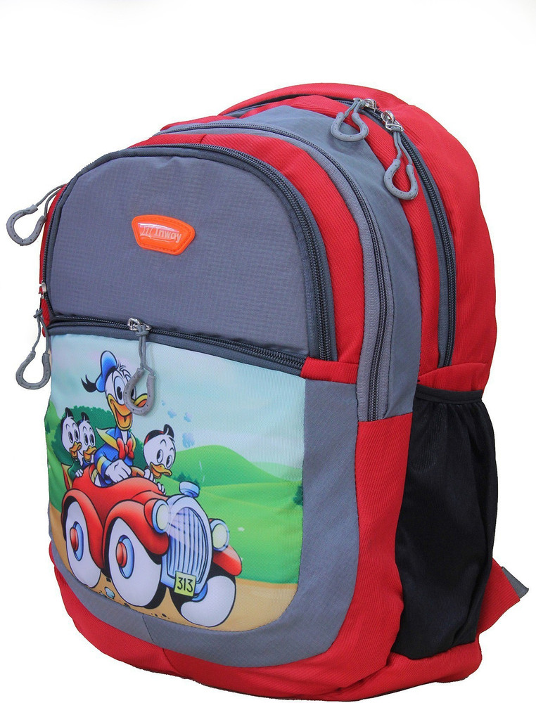 Inway Stylish Kid Waterproof School Bag for Kindergarten Nursery Play School Pre School Class 1 to 5 20 L Backpack Red Price in India Flipkart