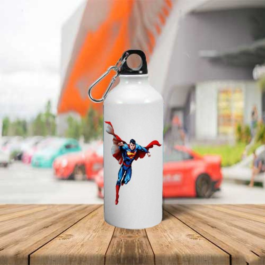 Superman Stainless Steel Insulated Water Bottle for Kids 500 ml Water Bottle  (Blue)