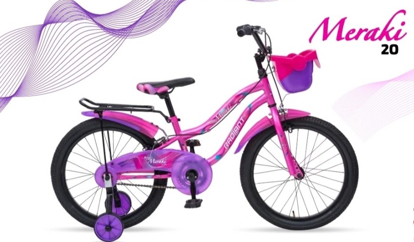 radiant KIDS CYCLE MERAKI 20X1.75 5 TO 9 YEARS 20 T Girls Cycle Womens Cycle Price in India Buy radiant KIDS CYCLE MERAKI 20X1.75 5 TO 9 YEARS 20 T