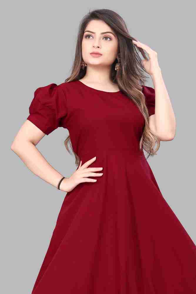 EDISHNAL Women Maxi Grey Dress Buy EDISHNAL Women Maxi Grey Dress Online at Best Prices in India Flipkart