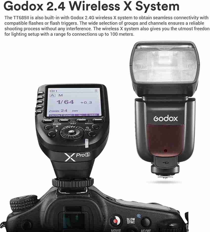 Flash Godox TT685II para Nikon