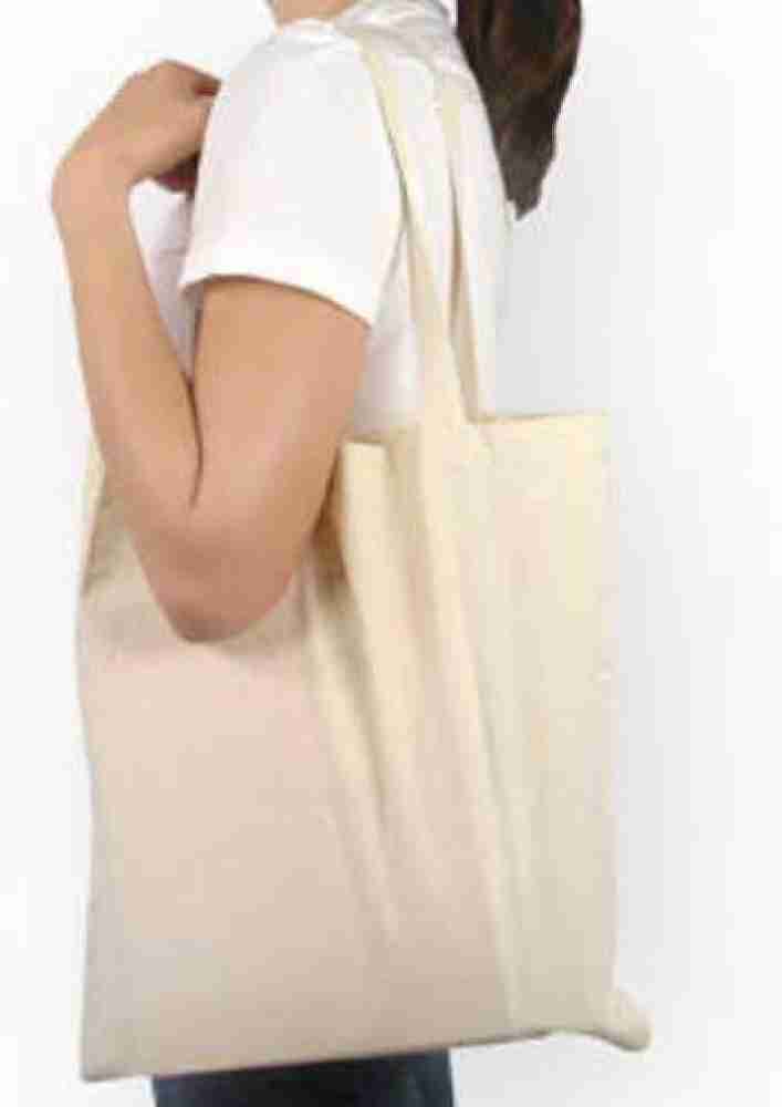 Eco Bags Canvas Shopping Tote Cotton Bag, 1 oz