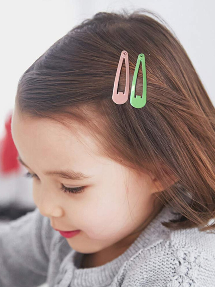 YELLOW CHIMES Hair Clips for Girls Set of 12 Pairs Hairclips Multicolor Tic  Tac Hair Clips Tic Tac Clip Price in India - Buy YELLOW CHIMES Hair Clips  for Girls Set of