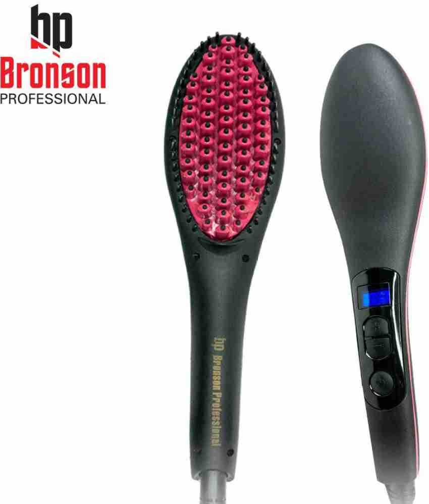 Bronson professional simply straight 2025 ceramic hair straightening brush