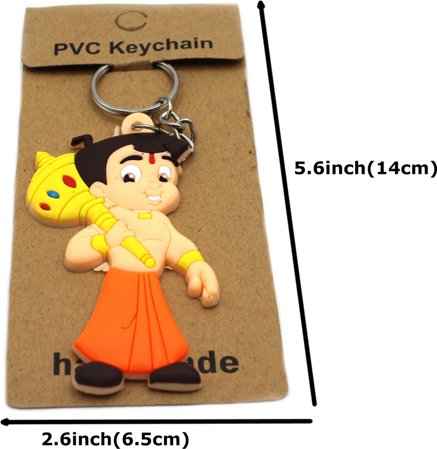 neoinsta shopping Very Beautiful Chota Bheem 3D PVC Keychain Key