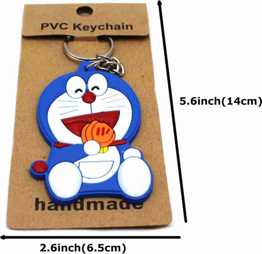 neoinsta shopping Very Beautiful Doraemon 3D PVC Keychain Key