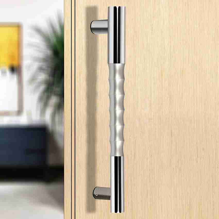 Plantex Premium 14-inch Main Door Handle for Home/Hotel Glass Door  (217-White-chrome) Stainless Steel, Aluminium Door Handle Price in India -  Buy Plantex Premium 14-inch Main Door Handle for Home/Hotel Glass Door  (217-White-chrome)