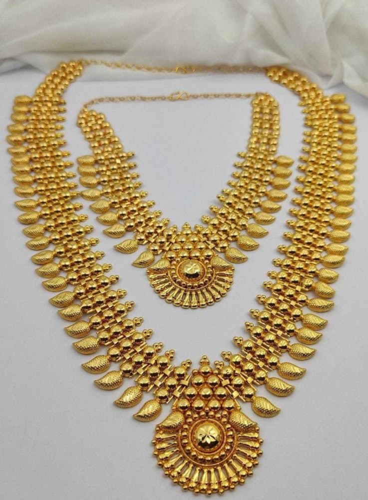 Mango necklace and long deals haram set