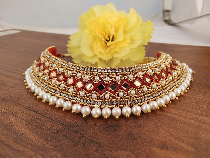 Cloth discount choker necklaces
