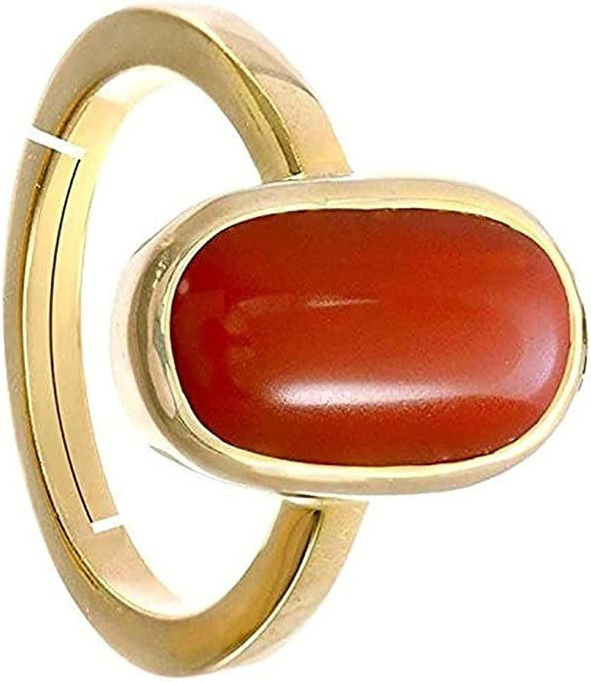 Real coral cheap ring